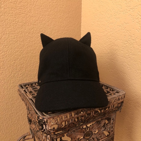 SOLD! On Ⓜ️//Kate Spade Cat Wool Hat - Picture 4 of 8